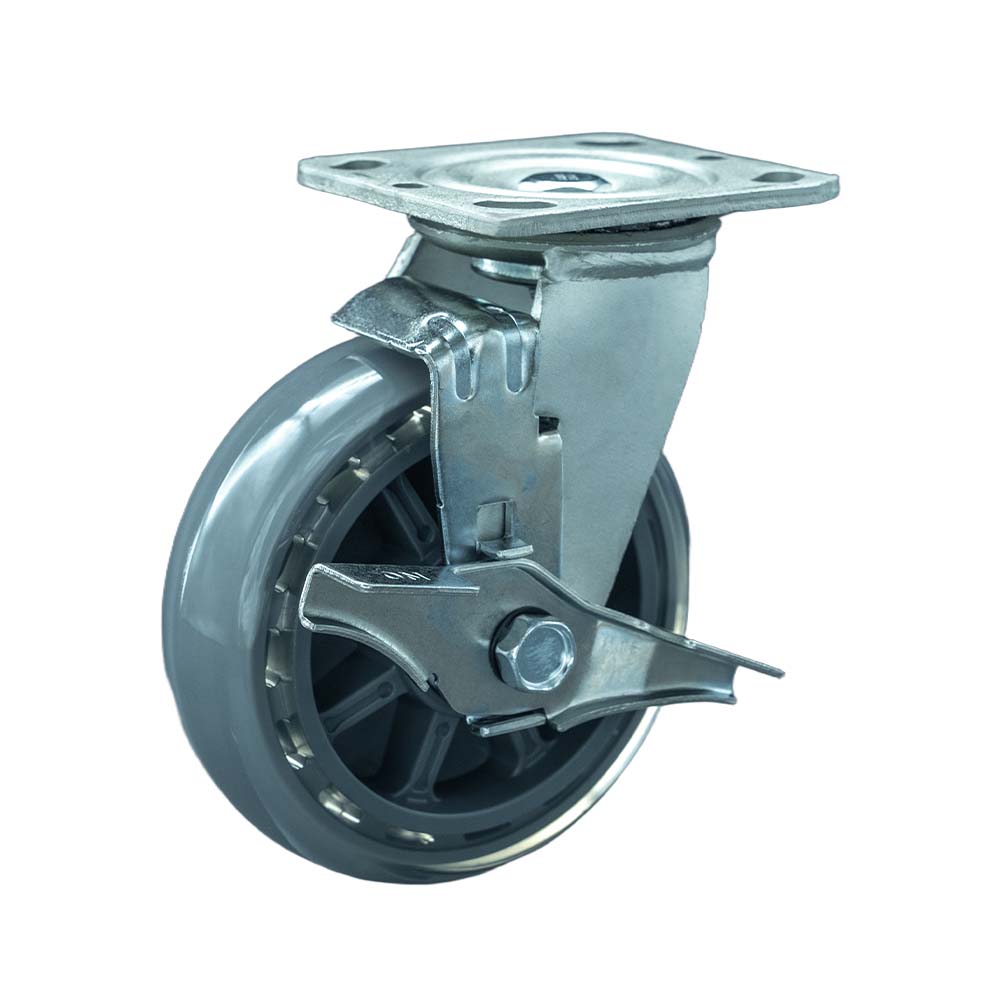 Heavy Duty HPU Side Brake Caster(DS-40 Series)