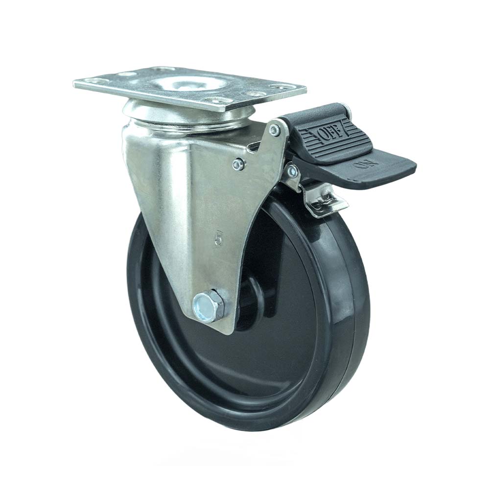  Light Duty LP Dual Brake Caster(DS-20 Series)