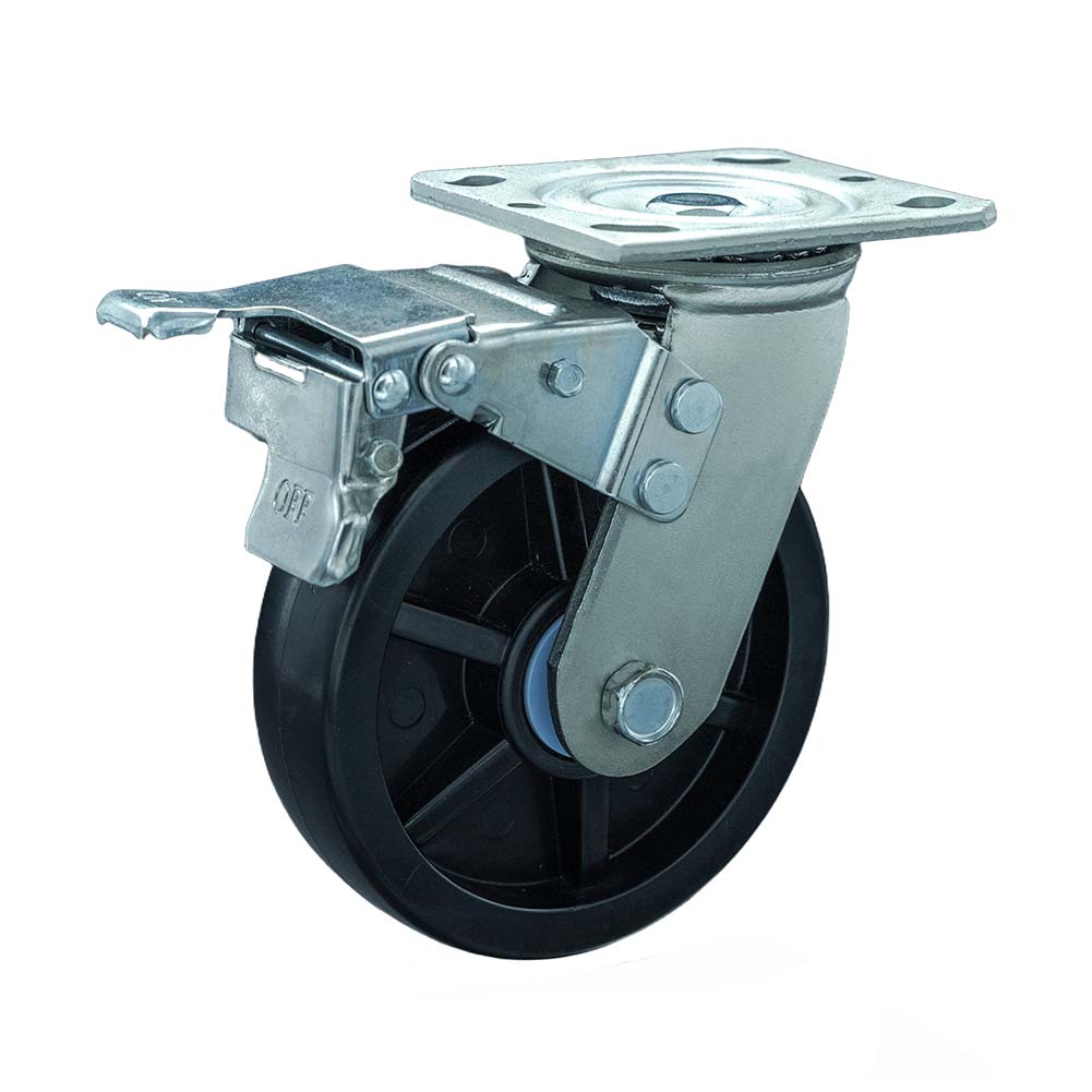 Heavy Duty PP Dual Brake Caster(DS-40 Series)