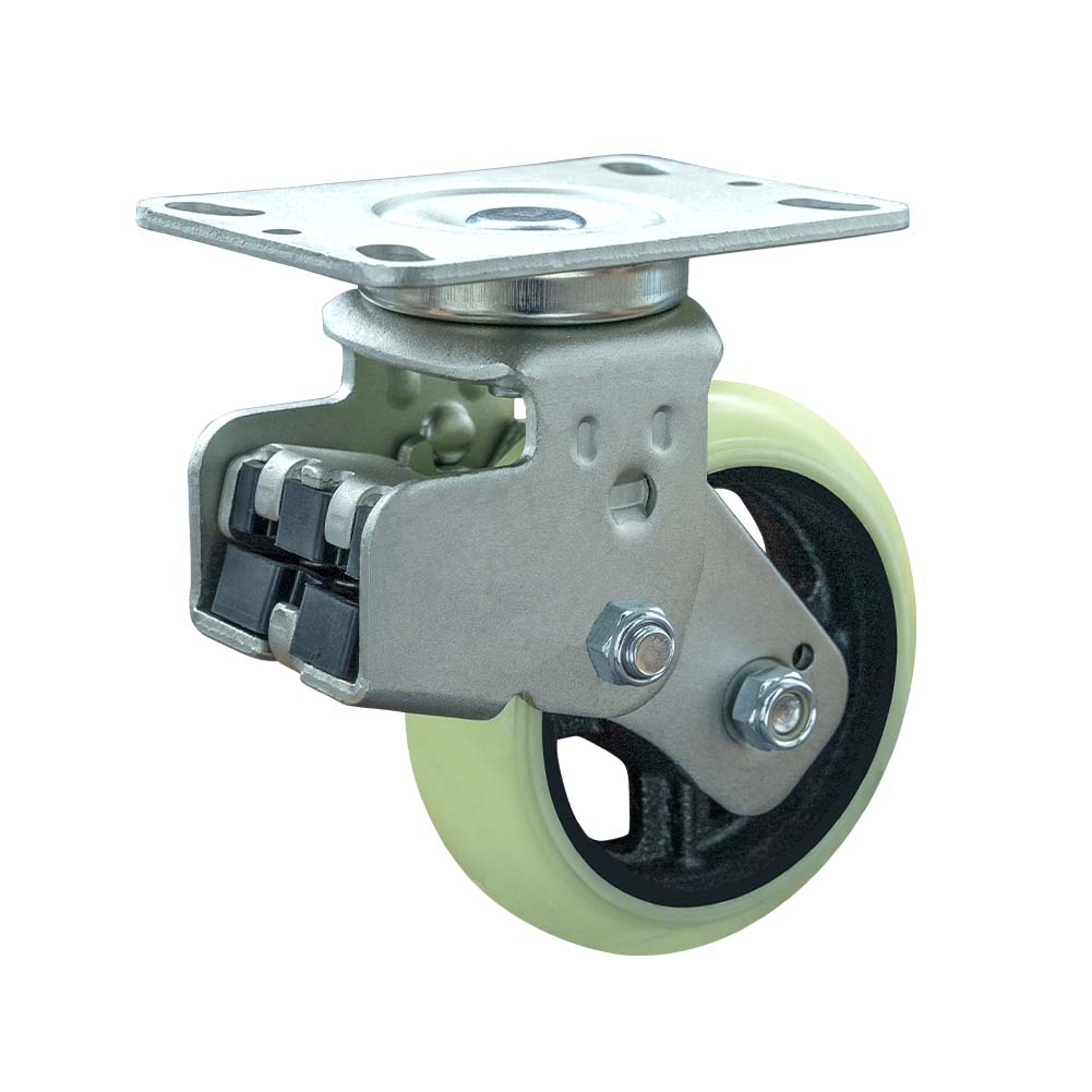 Shock Absorbing Heavy Duty Iron Core Polyurethane Tread  Swivel Caster(DS-98 Series) 